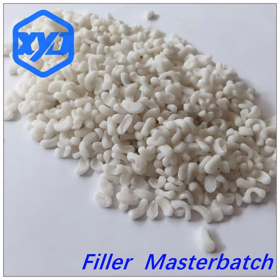 Mélange maître de remplissage hautement transparent Nano CaCO3 pour produits en plastique LDPE PP HDPE